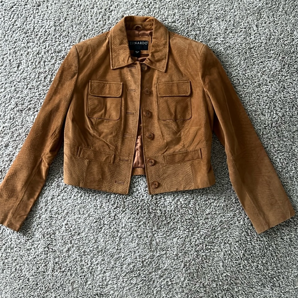 Vintage suede jacket